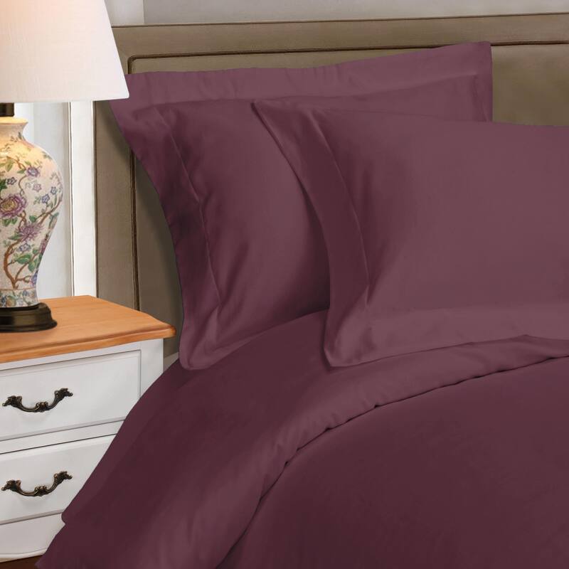 Egyptian Cotton 1000 Thread Count 3 Piece Duvet Cover Set by Superior