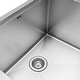 preview thumbnail 9 of 7, Karran Elite WS-33-PK1 Undermount 23" Single Bowl Stainless Steel Workstation Kitchen Sink with Deeper Bowl - Stainless Steel