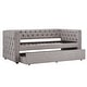 preview thumbnail 54 of 74, Knightsbridge Twin Tufted Nailhead Daybed by iNSPIRE Q Artisan