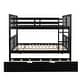 preview thumbnail 24 of 35, Full over Full Bunk Bed with Twin Size Trundle and Ladder