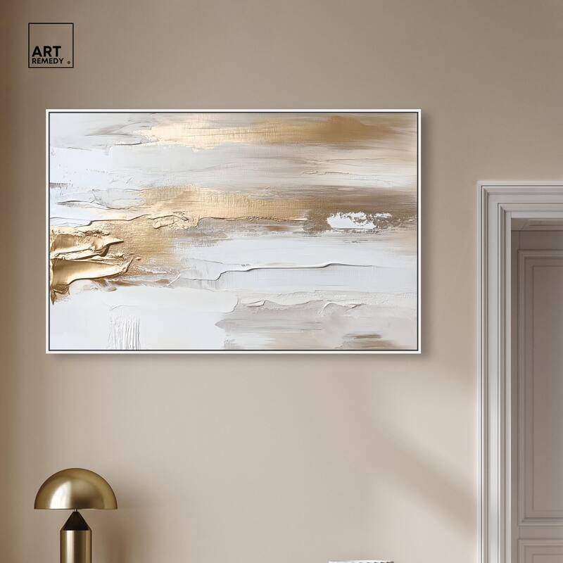 Soothing Waves Canvas by Art Remedy