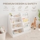 preview thumbnail 17 of 28, Kids Montessori Book Shelf, Shelves for Toys by Comfy Cubs