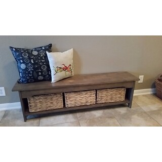 Shop Brookstone 60-inch Bench - Free Shipping Today ...
