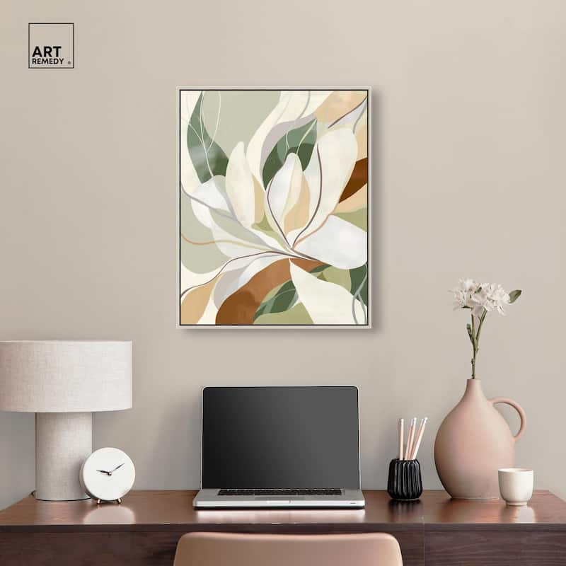 Leaf Prints I Canvas by Art Remedy