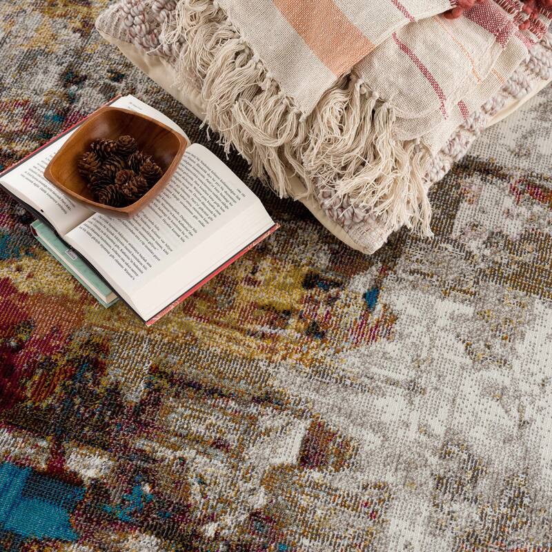 Hauteloom Mardin Oriental Persian Traditional Area Rug