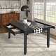 preview thumbnail 11 of 65, Elena Wood Rectangular Dining Table by iNSPIRE Q Classic
