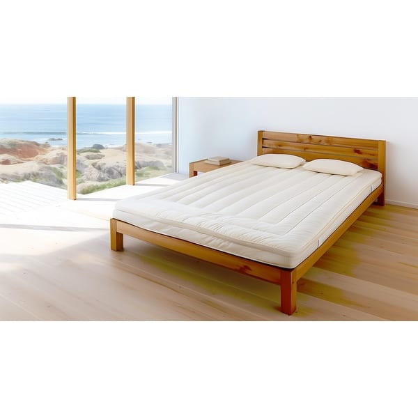 slide 2 of 6, Sleep & Beyond Organic myMerino Wool Mattress Topper