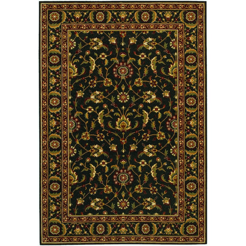 Couristan Royal Luxury Brentwood Wool Area Rug - 9'9" x 13'9" - Ebony