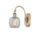 Option Brushed Brass / Clear Crackle