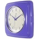 preview thumbnail 41 of 63, Infinity Instruments Retro 9.25-inch Square Wall Clock - 9.25 x 1.875 x 9.5