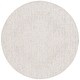 preview thumbnail 21 of 24, SAFAVIEH Handmade Ebony Henriane Modern Wool Rug 6' Round - Light Grey/Ivory - Round