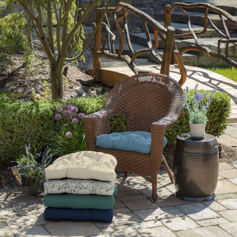 ARDEN Outdoor Wicker Chair Cushion - 18"L x 20"W