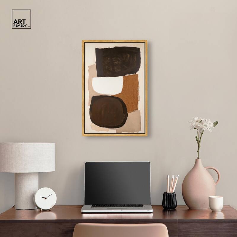 Asymmetrical Balance II Canvas by Art Remedy
