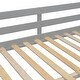 preview thumbnail 34 of 48, Roomfitters Full-Over-Full Bunk Bed with Four Drawers, Three Shelves, Sturdy Wooden Frame, Safety Guardrails, Space-Saving