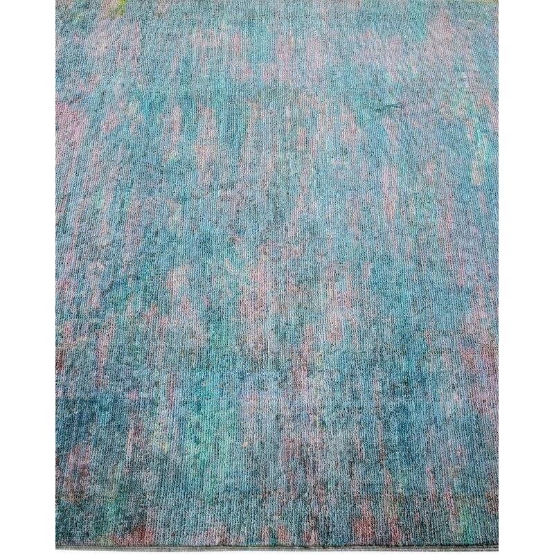 Vibrance, One-of-a-Kind Hand-Knotted Runner Rug - Multi, 3' 1" x 10' 7" - 3' 1" x 10' 7"