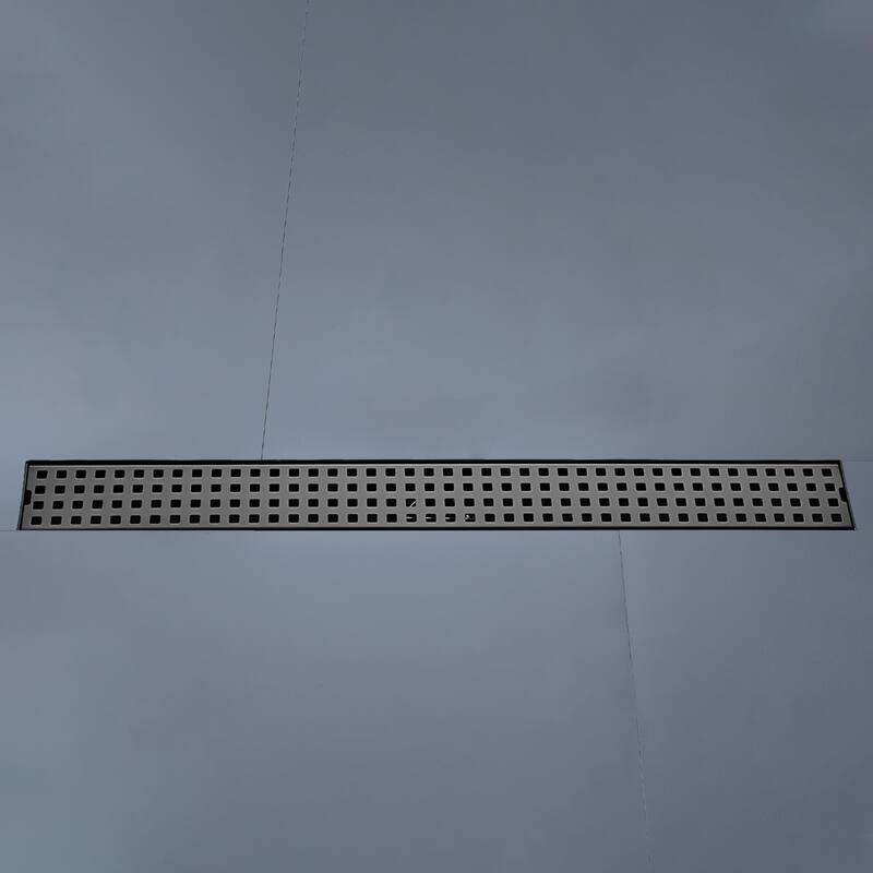 Topcraft Stainless Steel Grid Linear Floor Drain
