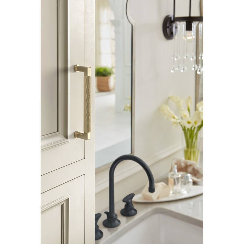 Amerock BP37624 Balata 5-1/16" Center to Center Knurled Handle Cabinet