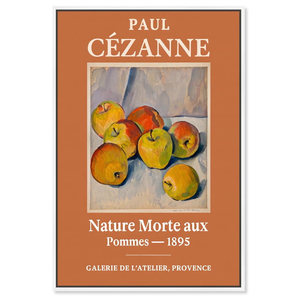 Apples of Cezanne Canvas by Art Remedy