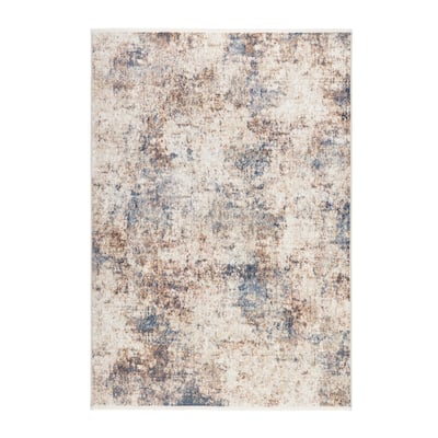 TOWN & COUNTRY EVERYDAY Rein Abstract Cloud Everwash Washable Non-Slip Backing Area Rug