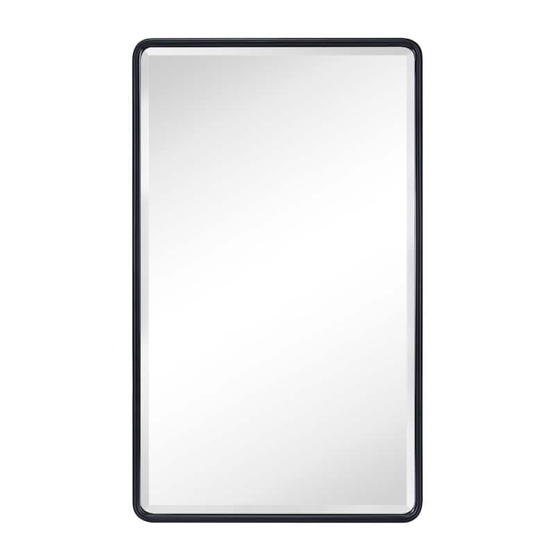 Farmhouse Recessed Metal Bathroom Medicine Cabinets with Mirror
