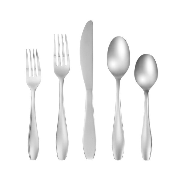 Cambridge Silversmiths Grady Mirror 18/0 51 Piece Flatware Set, Service for 8 - 51 Piece. Opens flyout.