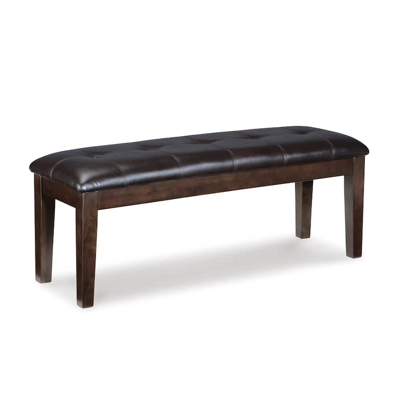 Haddigan Dark Brown Dining Bench