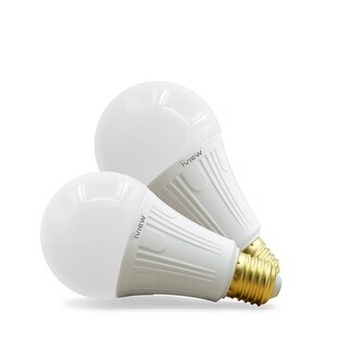 iView ISB800-2 Smart 900lm WiFi LED Light Bulb (Twin Pack), Multi-Color ...
