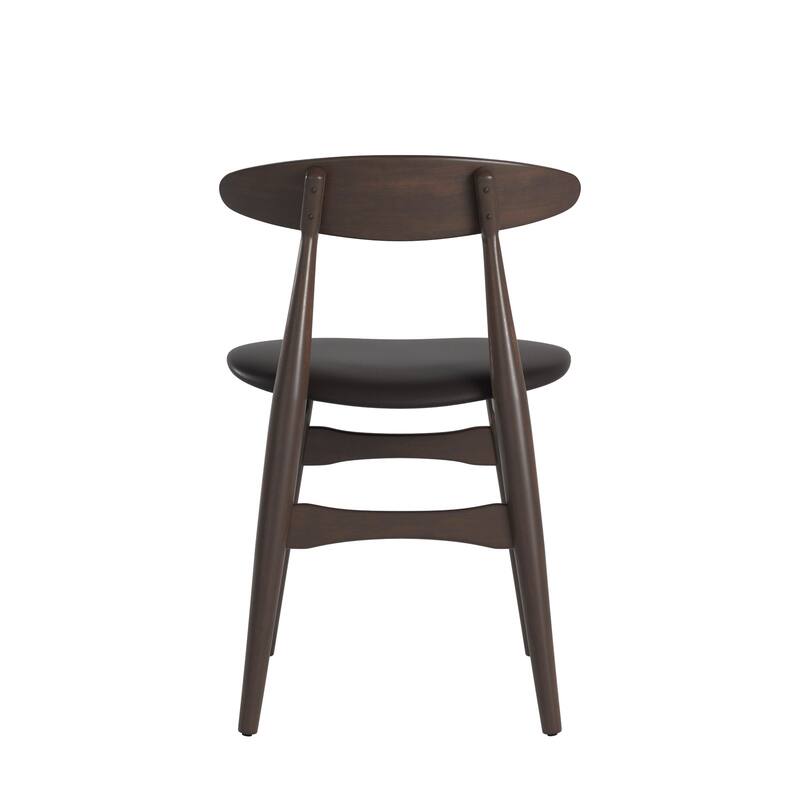 Norwegian Danish Tapered Dining Chairs (Set of 2) by iNSPIRE Q Modern