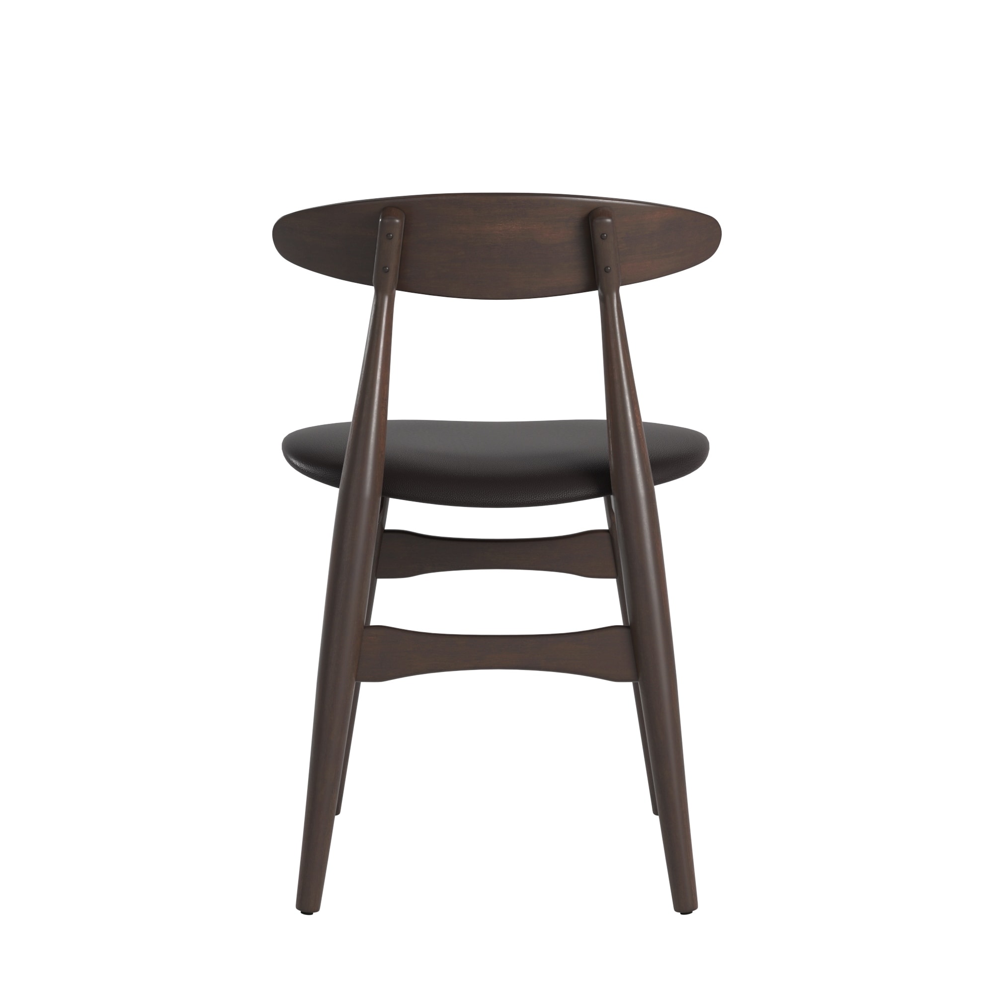 Norwegian danish tapered online dining chairs