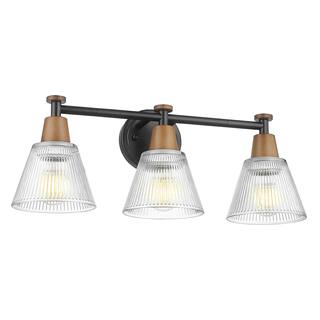 3-Light 22" Farmhouse Bathroom Vanity Light