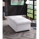 preview thumbnail 5 of 11, Kathleen Contemporary Faux Leather Tufted Adjustable Accent Chair by Porch & Den