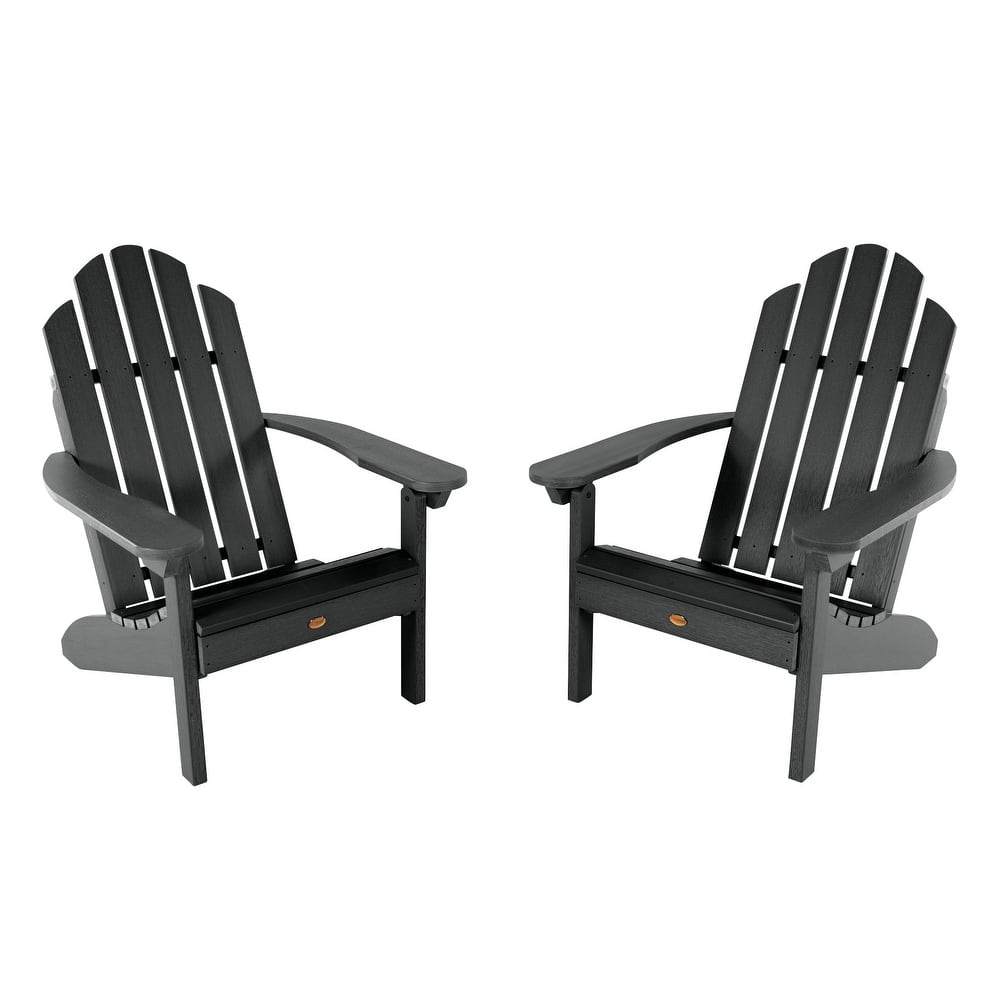 Set of 2 Highwood Classic Westport Adirondack Chairs