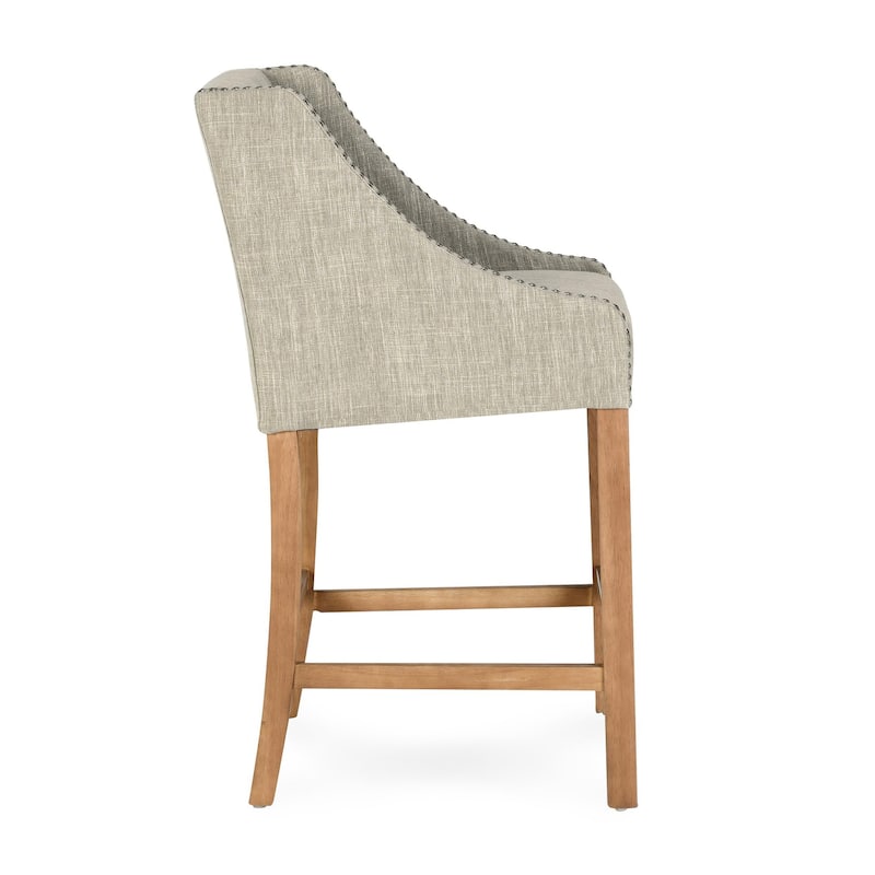 Aoki 24-inch Counter Stool by Kosas Home