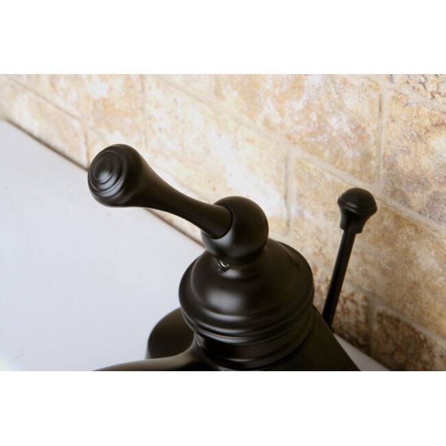 Kingston Brass Vintage Centerset Bathroom Faucet with Pop-Up Drain