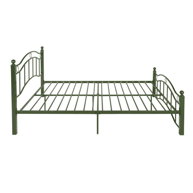 Bouvardia Contemporary Iron Bed Frame by Christopher Knight Home