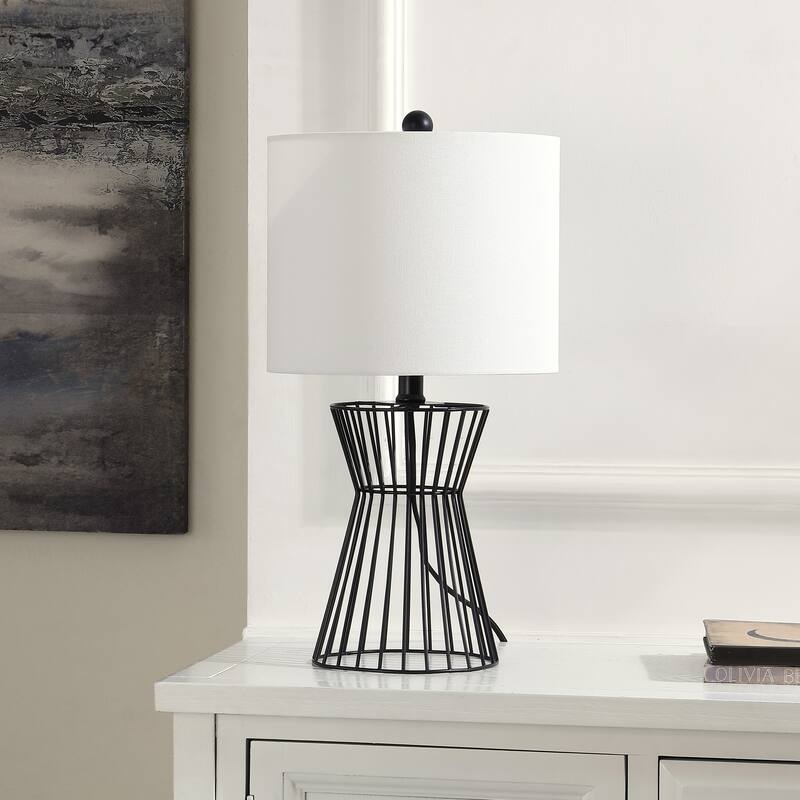 SAFAVIEH Lighting Pacific 19.5 Inch Table Lamp - 10" x 10" x 19" - 10Wx10Dx19H