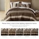 preview thumbnail 51 of 60, Chelsea Square Cascade Reversible Plush Faux Suede Comforter Set