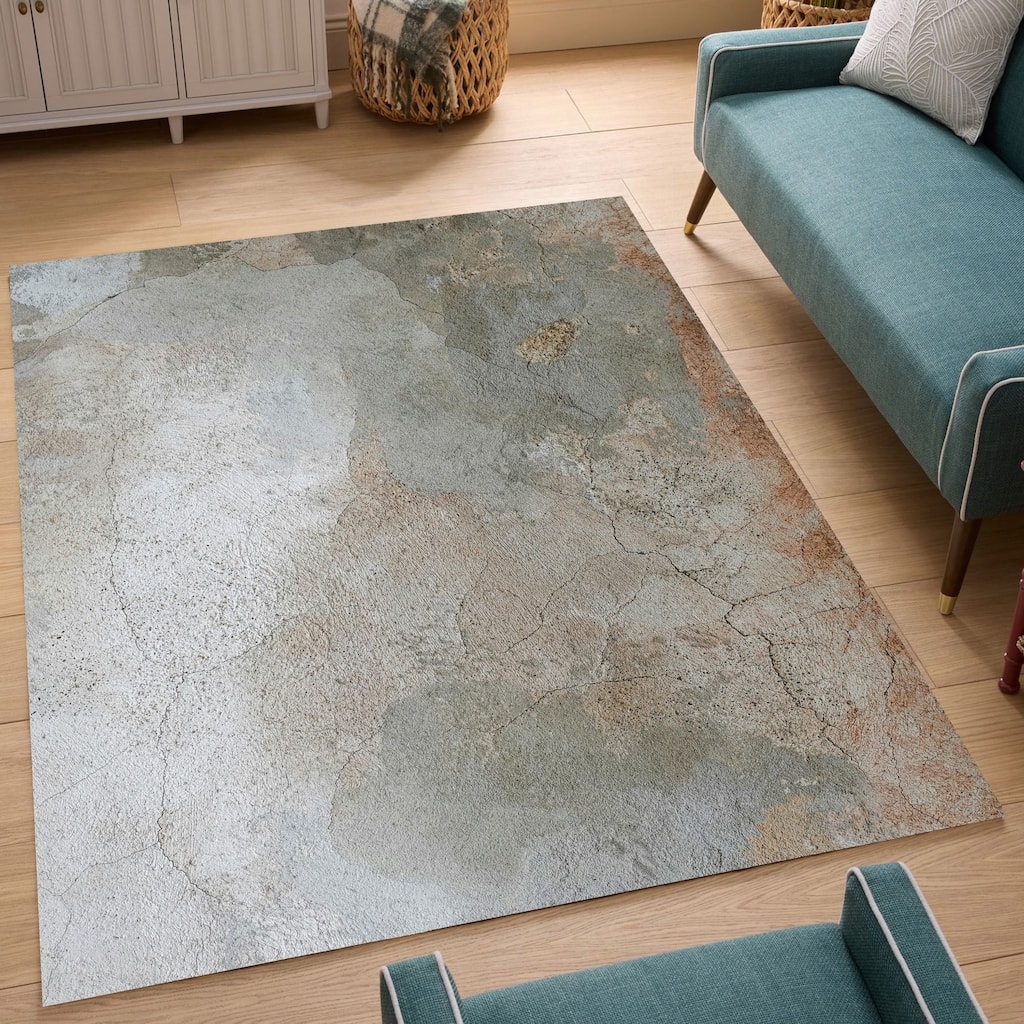 Modern Artistic Area Rug - 6' x 7'