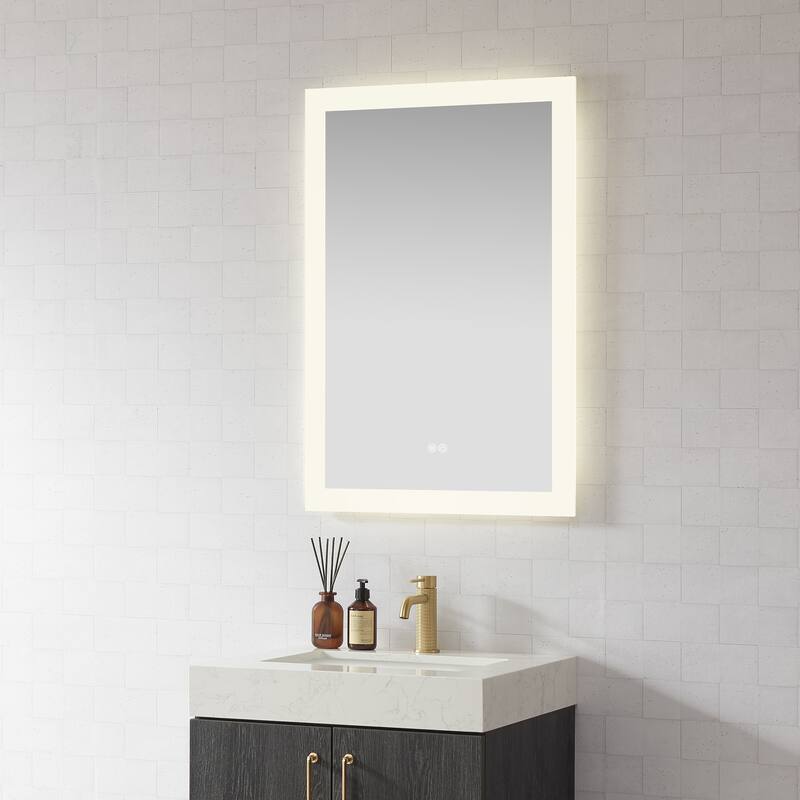 Beijing Rectangular Frameless LED Wall Bath Vanity Mirror
