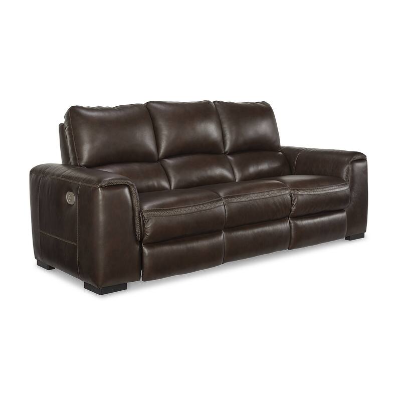 Signature Design by Ashley Alessandro Power Reclining Sofa with Adjustable Headrest - 95"W x 40"D x 41"H