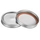 preview thumbnail 1 of 5, Canning Lids, 8 Sets - Tinplate Split-Type Mason Jar Lids Wide Mouth