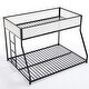 preview thumbnail 10 of 11, Twin over Full Bunk Bed With Exchangeable Ladder