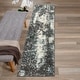 preview thumbnail 3 of 5, World Rug Gallery Modern Abstract Soft Plush Shag Area Rug