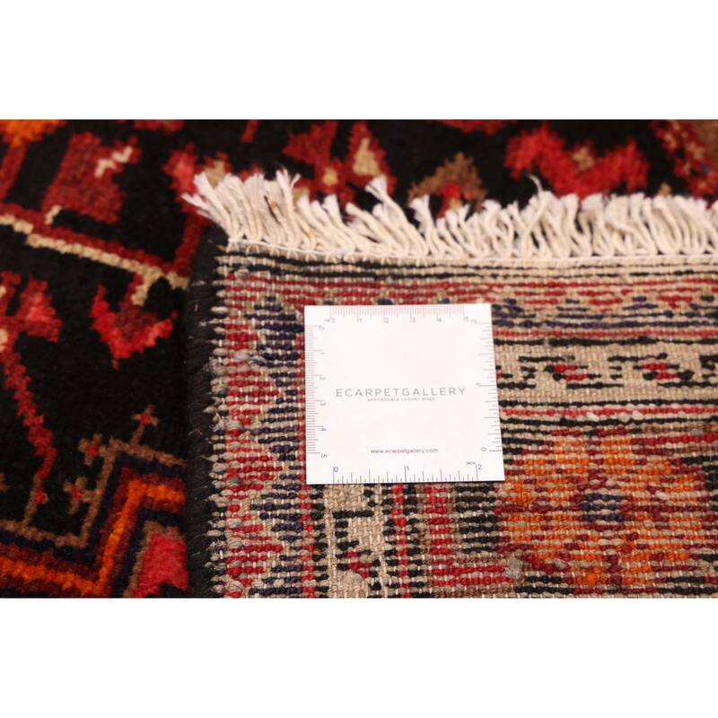 ECARPETGALLERY Hand-knotted Anatolian Vintage Red Wool Rug - 4'4 x 8'11