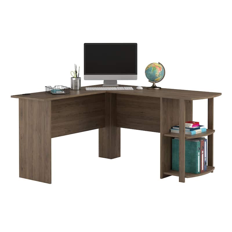 Avenue Greene Abbott L Desk with Bookshelves