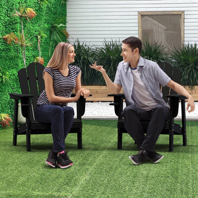 Outdoor Adirondack Chairs Outdoor Chair Plastic Lawn Chairs for Outdoor Use Set of 2