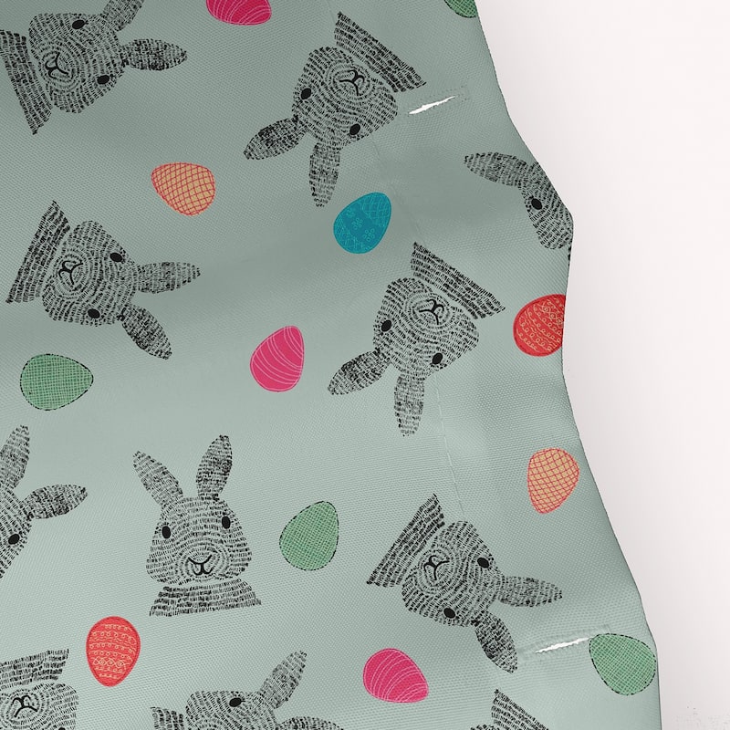 Bunnies and Eggs Shower Curtain