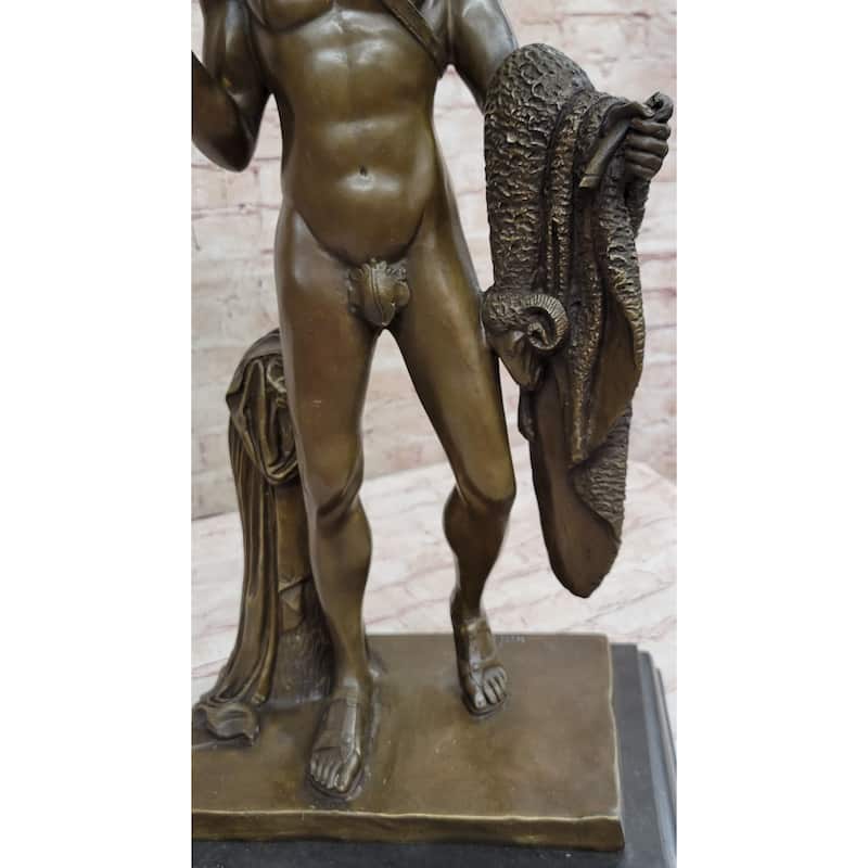 Jason And The Golden Fleece Sculpture Classical Greek Mythology Bronze Statue