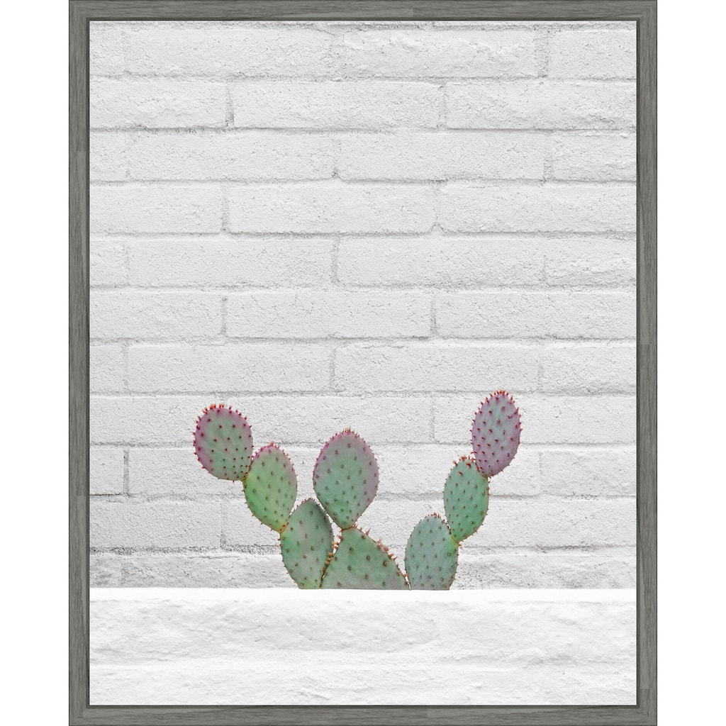 Stay Sharp by Tom Windeknecht Framed Canvas Wall Art Print - Sylvie Greywash