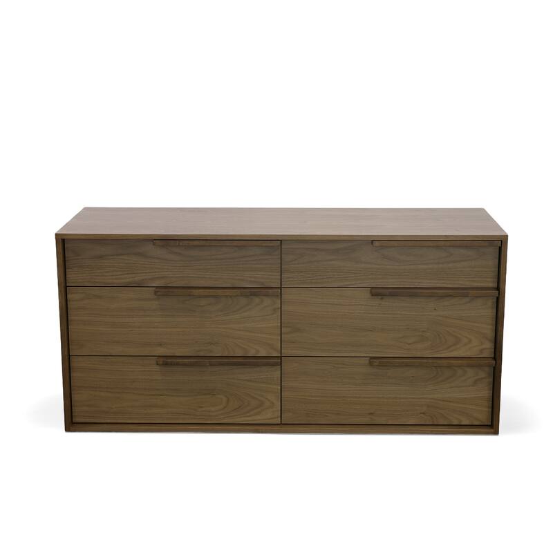 Modrest Amberlie Modern Walnut Dresser
